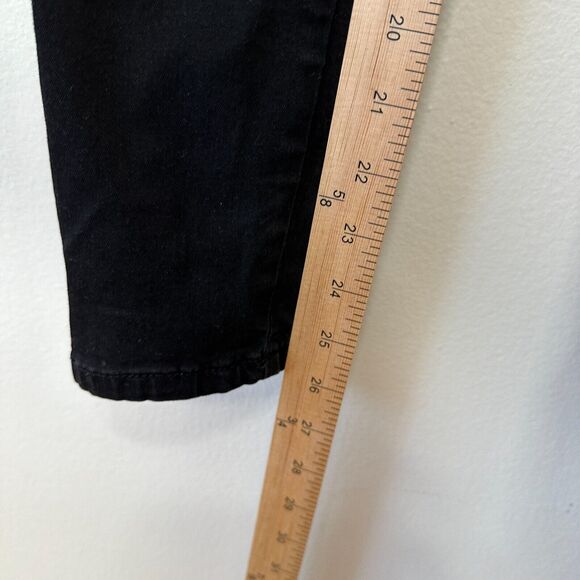 G By Guess Edgy Stone Black Lace-Up Front High Waist Stretch Skinny Jeans 28 - Picture 7 of 12